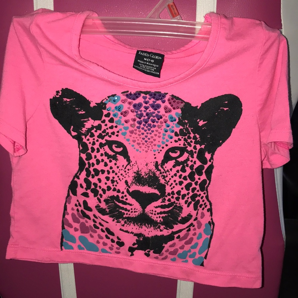 Little girls crop top
